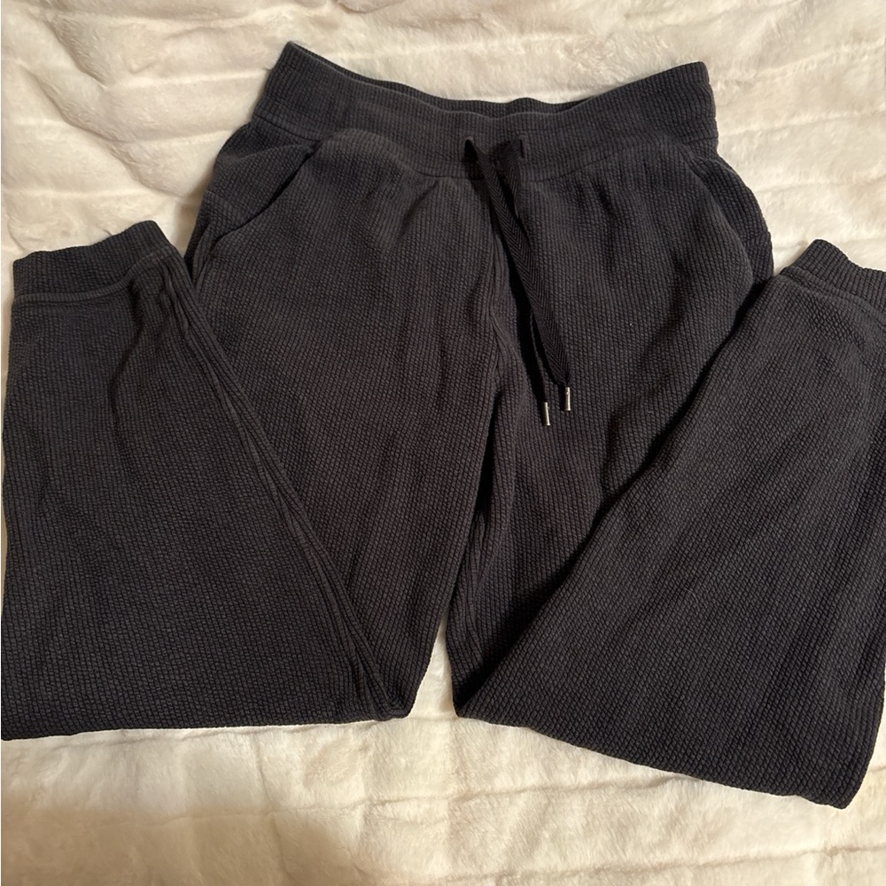 Lululemon Athletica Black Jogger Sweatpants